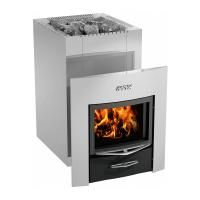 Дровяная печь Harvia Steel DUO