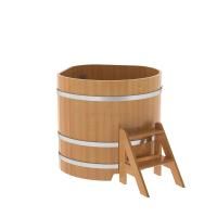 Купель угловая BentWood из лиственницы