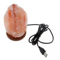 Соляная лампа из гималайской соли неограненная с USB
