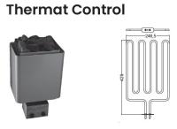 Нагревательный элемент ТЭН для электрической печи EOS Thermat Control