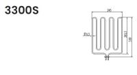 Нагревательный элемент ТЭН для электрической печи EOS 3300S