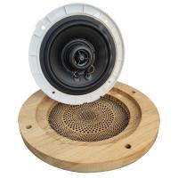 Динамик для сауны круглый Steam&Water SW 525 white (Врезной белый, 8 ohm, 45w, диаметр 165мм) AMG