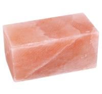Соляной блок из Гималайской соли шлифованный