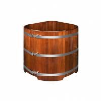 Купель для бани Maestro Woods Угловая, лиственница морёная