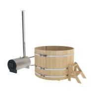 Купель Фурако BentWood из кедра с наружной печкой
