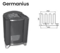 Нагревательный элемент ТЭН для электрической печи EOS Germanius