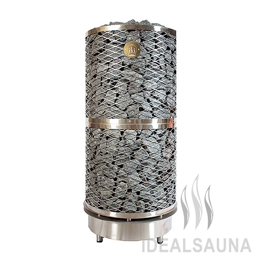 Электрическая печь IKI Pillar 30 (15 + 15) кВт (26-44 м³, 500 кг камней)
