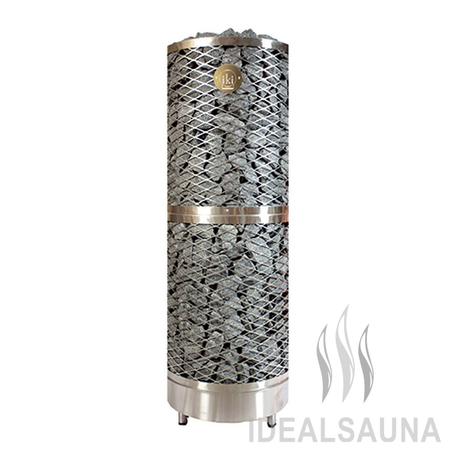 Электрическая печь IKI Pillar 18 (6 + 12) кВт (18-28 м³, 280 кг камней)